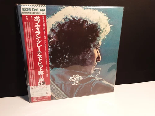 BOB DYLAN "Greatest Hits Vol II" 2-Lps Japan-Obi-Vinyl Hard Blonde Legal Vol.1