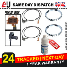 Image of FITS SAAB 9-5 ABS SPEED SENSOR ABS RELUCTOR RING 2005-2010 FRONT X2