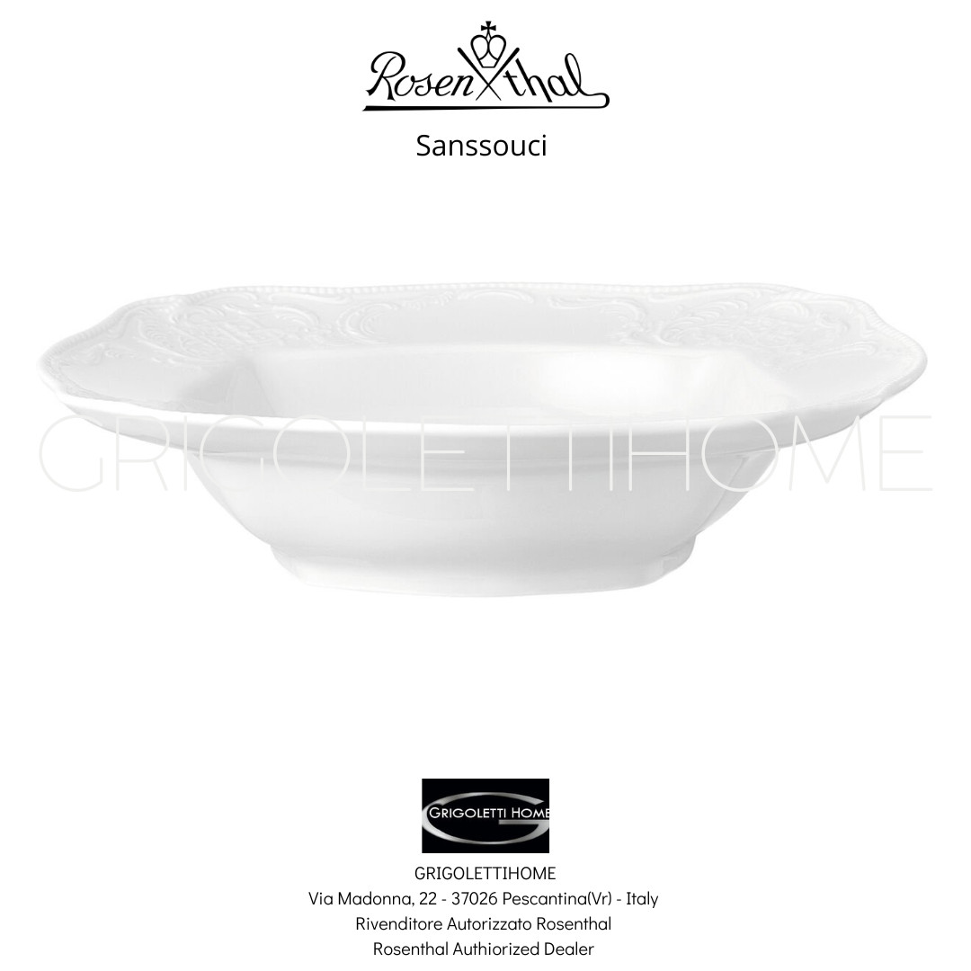 Rosenthal - Sanssouci Bianco - Salad Bowl Ø 30.4 Cm - 28X28 Cm - Retailer
