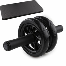 Ab Roller Wheel Abdominal Fitness Gym Exercise Equipment Core Workout Training