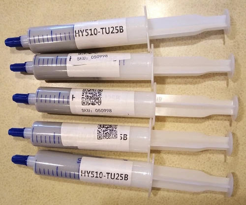 5 pcs. HY510 30g Grey Thermal Heatsink Compound Paste Chipset Cooling USA FAST 