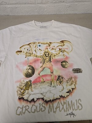 Travis Scott Utopia Tour Skitzo Skeleton Tee NEW XL Extra Large Circus Maximus