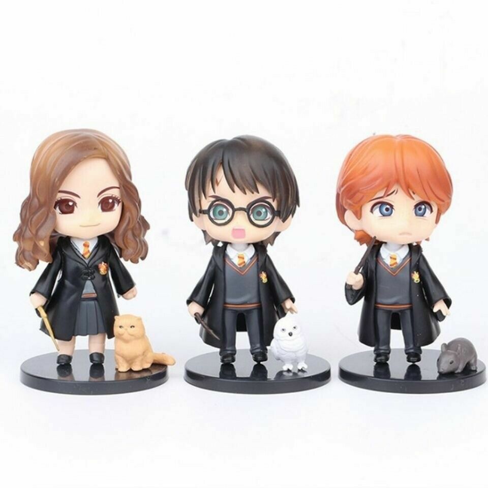 Harry Potter/Ron Weasley /Hermione Granger Collectable Set Action