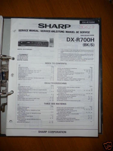 TV, Video & Home Audio Manuals for SHARP CD Player for sale | eBay