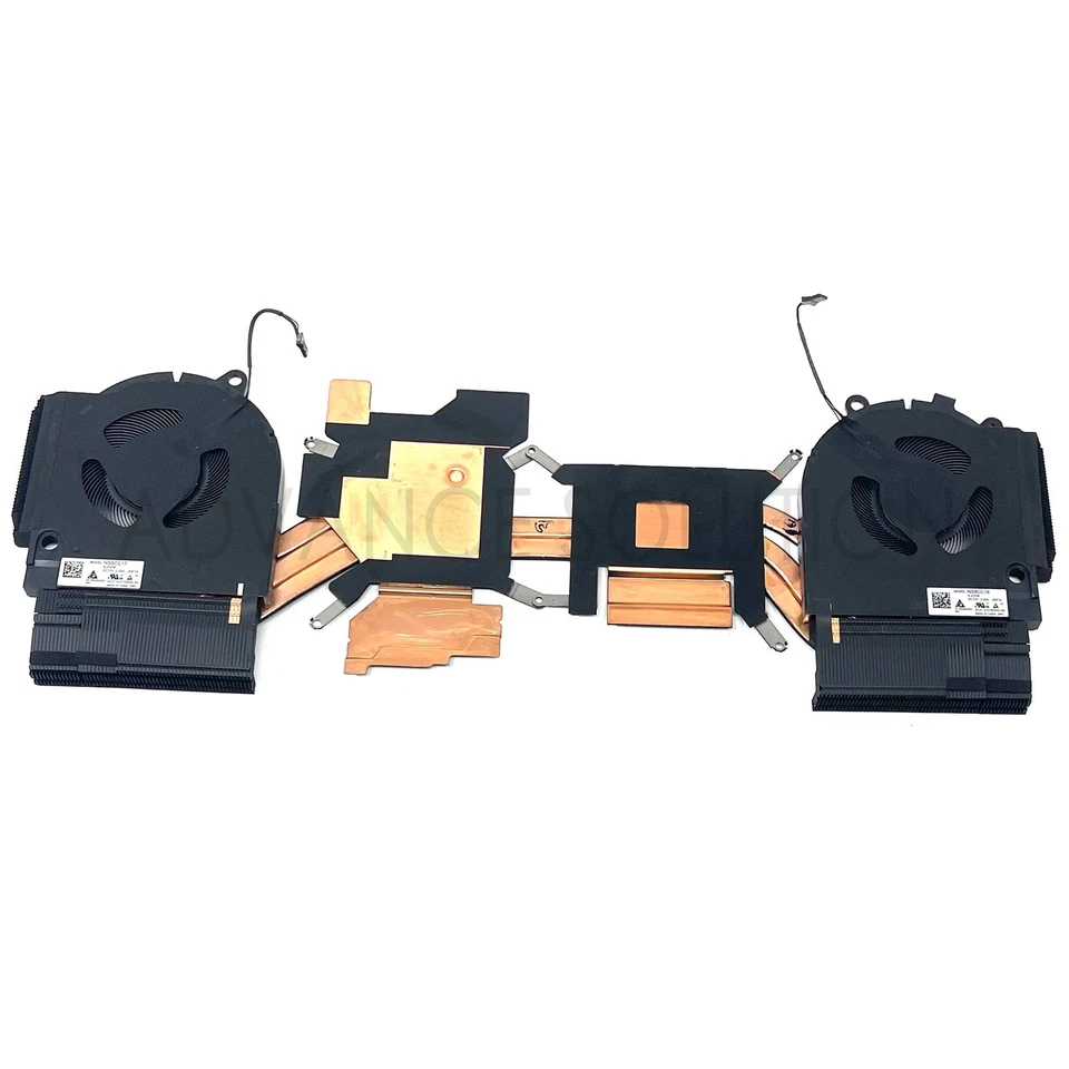 NEW Dell G15 5515 Ryzen Series CPU Graphics Cooling Fan Heatsink Assembly G7V1F - Image 3 of 3