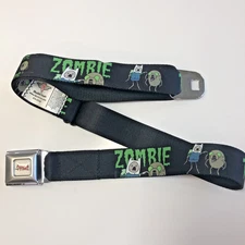 Buckle Down Adventure Time Zombie  Adult Seatbelt Belt Adjustable 24-38 USA