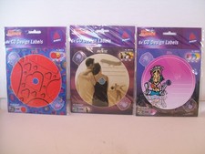 3 x CD DESIGN LABELS after Burner verschiedene Motive von Avery