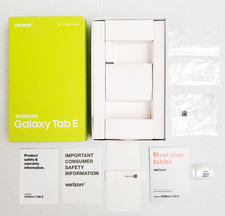 SAMSUNG Galaxy Tab E SM-T377V Tablet 16gb Verizon Box Booklets - Packaging Only 