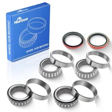 6PCS Front Wheel Bearing and Seal Kit Replacement for 1988-2002 Chevrolet 