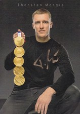 OLYMPIA 2026: Thorsten MARGIS (DEU)  orig.Autogramm  AK  5X OLYMPIASIEGER  Bob