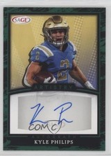 2022 SAGE Artistry Auto Green Kyle Philips #A-KP2 Auto 2b2