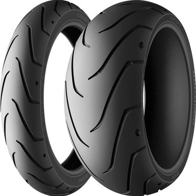 140/75 17, 200/55R 17 MICHELIN SCORCHER 11 FRONT & REAR TIRE KIT -