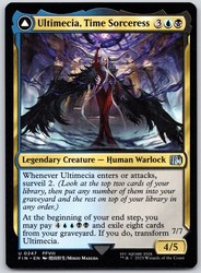 Ultimecia, Time Sorceress // Ultimecia, Omnipotent - 247 Uncommon - Universes Beyond: Final Fantasy