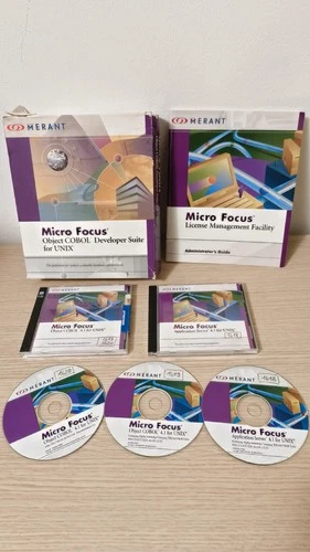 Merant Micro Focus Object Developer Suite for Unix NO LICENSE only cd-rom