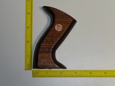 VTG Stanley Bench Plane Tote NOS Wood Handle Rare Find NEW Unused Carpenter Tool