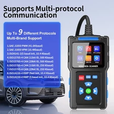 Advanced OBDII Scanner Tool Mode 6 Mode 8 Clear DTC Car Diagnostic BDOI