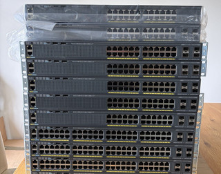 Job Lot 10 X Cisco WS C2960X Series Switches
