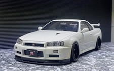 Aa 1 18 R34 GT R Custom White BNR34 Nismo Sports Resetting GTR Nismo Expert Shop