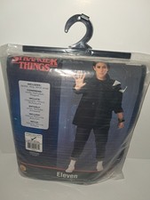 New Stranger Things Eleven Costume - Adult Standard Size - Jacket/Wig/Wristwrap