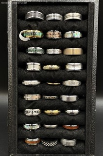 Collection Of Various Sizes Designs Band Rings Tungsten S.Steel Tungsten