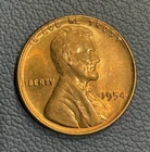 1954-P Lincoln Wheat Cent – Bright Red BU - Light Toning