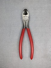Snap On 87acp Red 7-12 Long Soft Cushion Grip Diagonal Wire Cutters
