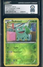 Pokemon Dark Explorers 1/108 Bulbasaur Reverse Holo CGC Record Holder 1/1 Card!
