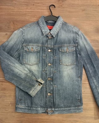 HUGO BOSS Jeansjacke - Gr. XXL - Blau - Top Zustand - Red Label - Klassiker