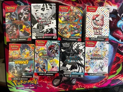 pokemon sealed booster bundle lot