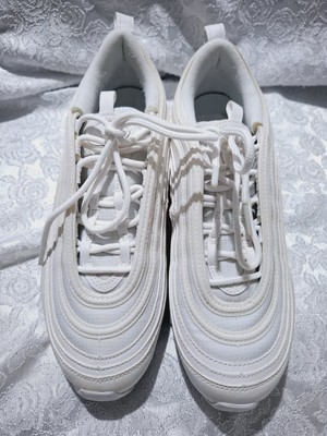 Nike Air Max 97 Triple White 921522-104 Kinder Größe UK 6