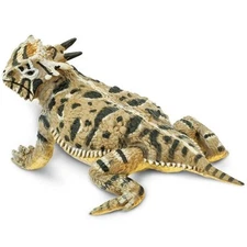 Horned Lizard Figure - Hand Painted & Collectible Toy - Safari Ltd 156605