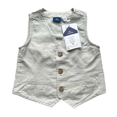 Gilet garçon chicco beige classique 122 - Photo 1/2