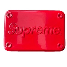 Supreme Metal Storage Box Red 2013 Authentic