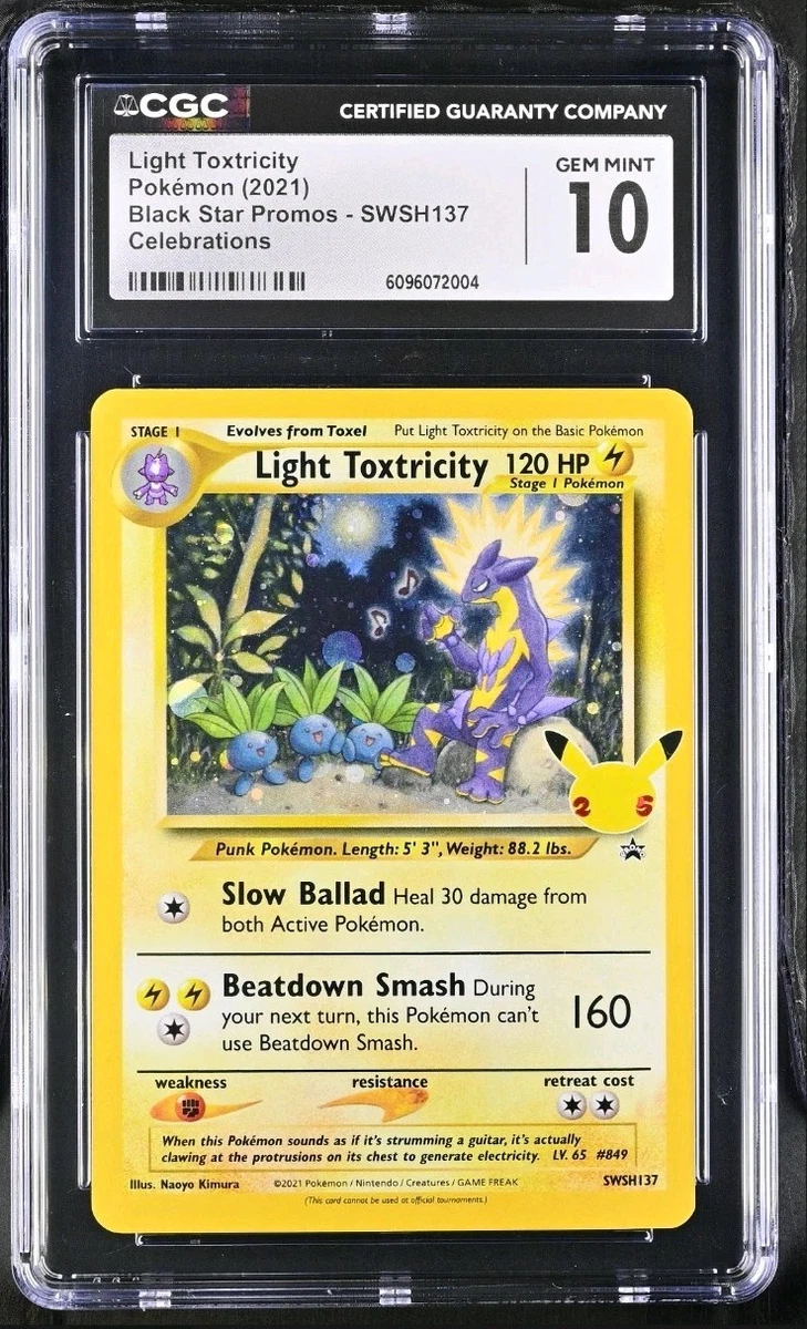Light Toxtricity Pokémon TCG Cards for sale | eBay