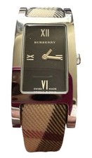 Burberry Rectangle Watch Womens Swiss Made St...