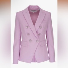 Veronica Beard purple Miller Dickey blazer in pale orchid Size 8