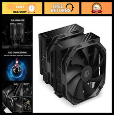 Dual-Tower CPU Cooler 300W TDP, 163mm Height, Efficient Cooling Solution