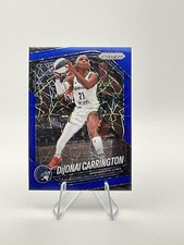 2025 Panini Prizm WNBA- DiJonai Carrington -Blue Velocity Prizm#9-Minnesota Lynx