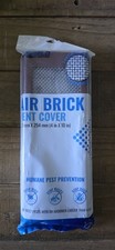 Shield Rodent Control Air Brick Vent Cover 4x10 in 2 pieces