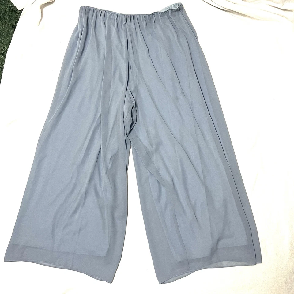 Alex вечера струящийся шифона широкие брюки 3 X с подкладкой ноябрь продажи - Изображение 4 из 4