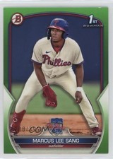 2023 Bowman Prospects Neon Green 188/399 Marcus Lee Sang #BP-126 0a98