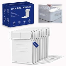 Bed Sheet Holder, Lock Sheet Holders Fitted Sheet Holder Sheet Fasteners Bed ...