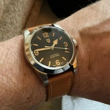 PAGANI DESIGN Men's Automatic Mechanical Watch 20BAR Waterproof - Yellow