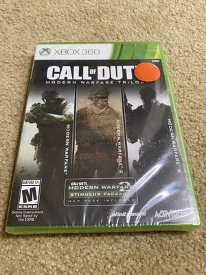 Call of Duty Modern Warfare Trilogy Microsoft Xbox 360 2016 New SEALED Free Ship