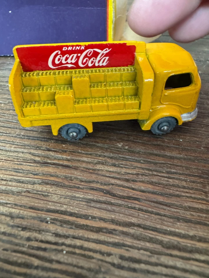 MATCHBOX MOKO LESNEY KARRIER 2TON COCA COLA N37 BOITE ORIGINE MADE IN ENGLAND - Photo 4/4
