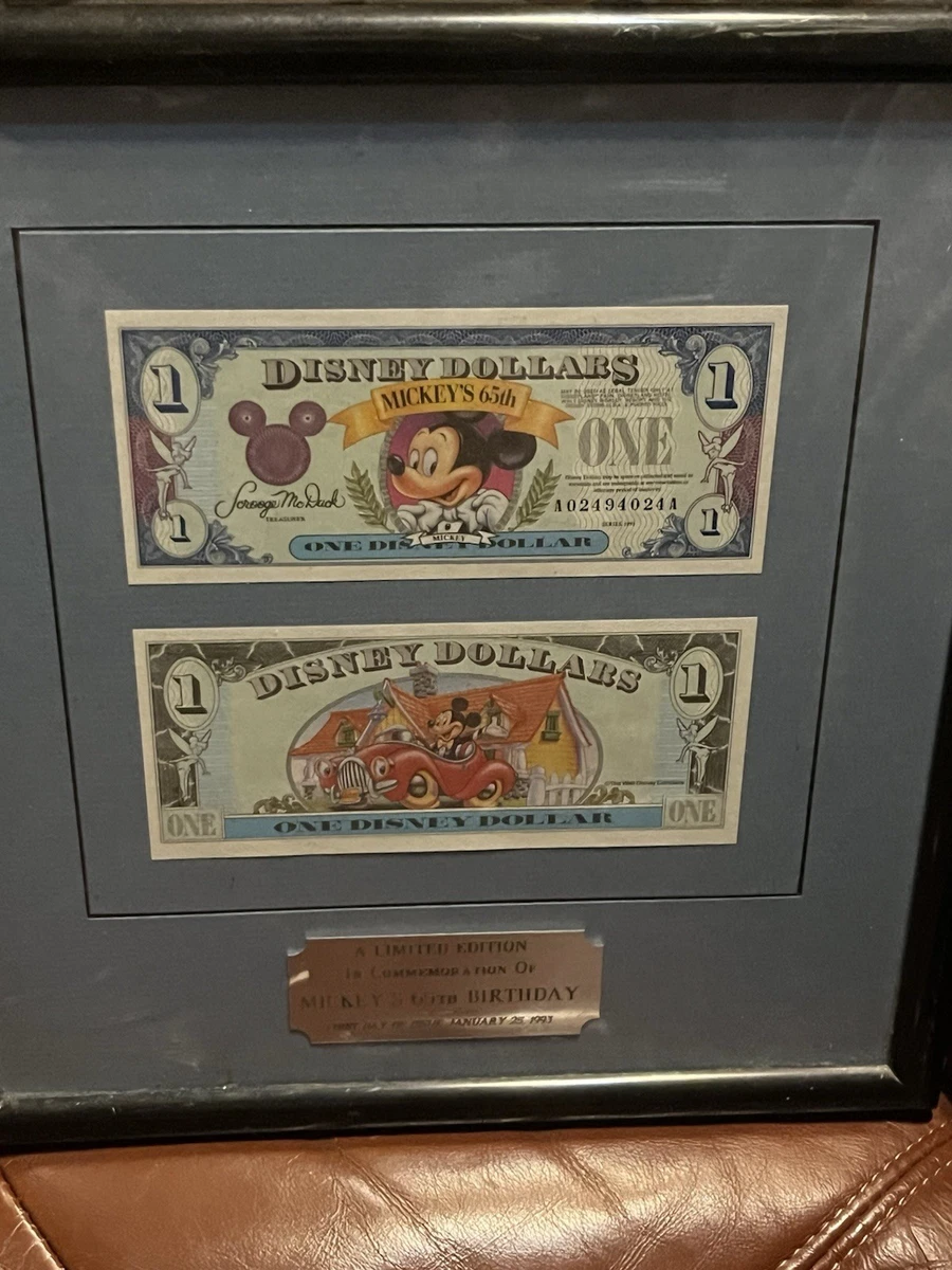 Disney Dollars (1968-Now) | eBay