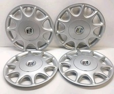 1997-03 Buick Century 15 Hubcaps Silver Wheel Covers Set Of 4 Oem 9592348 1997-03 Buick Century 15 Hubcaps Silver Wheel Covers Set Of 4 Oem 9592348