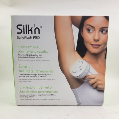 Silkn Bella Flash Pro Hair Removal Touch And Glide Pulsed Light. New In Box 
