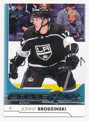 Jonny Brodzinski 2017-18 Upper Deck YOUNG GUNS Rookie RC #231 - Kings