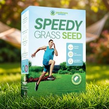 GardenersDream Speedy Grass Seed for Quick and Fast Growing Lawn in UK Climates